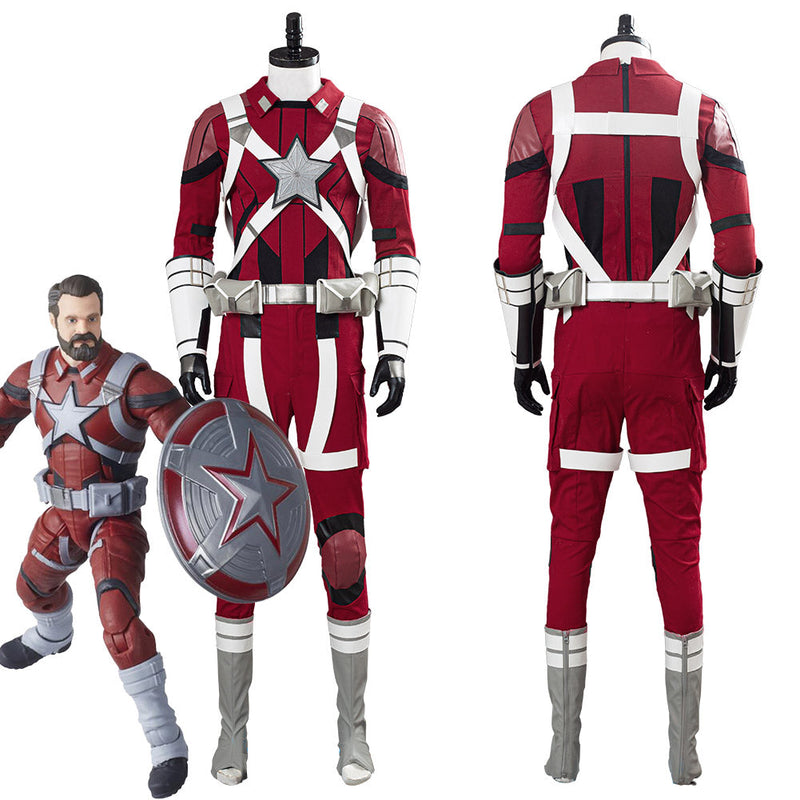 Black Widow Red Guardian Alexi Men Outfits Halloween Carnival Costume Cosplay Costume