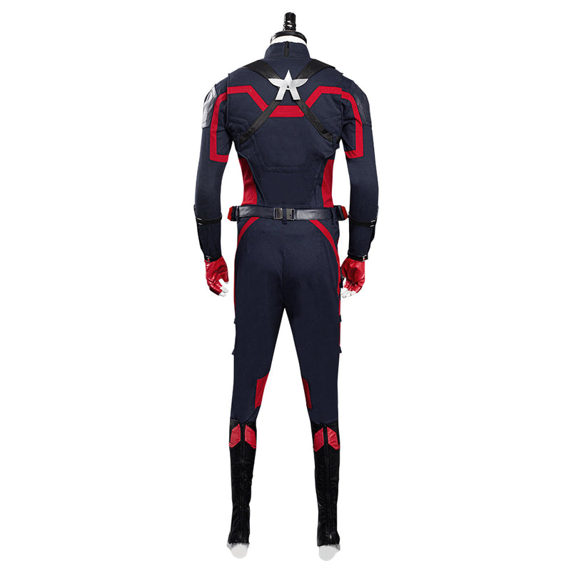 The Falcon and the Winter Soldier John Walker Captain America Outfits Halloween Carnival Suit Cosplay Costume