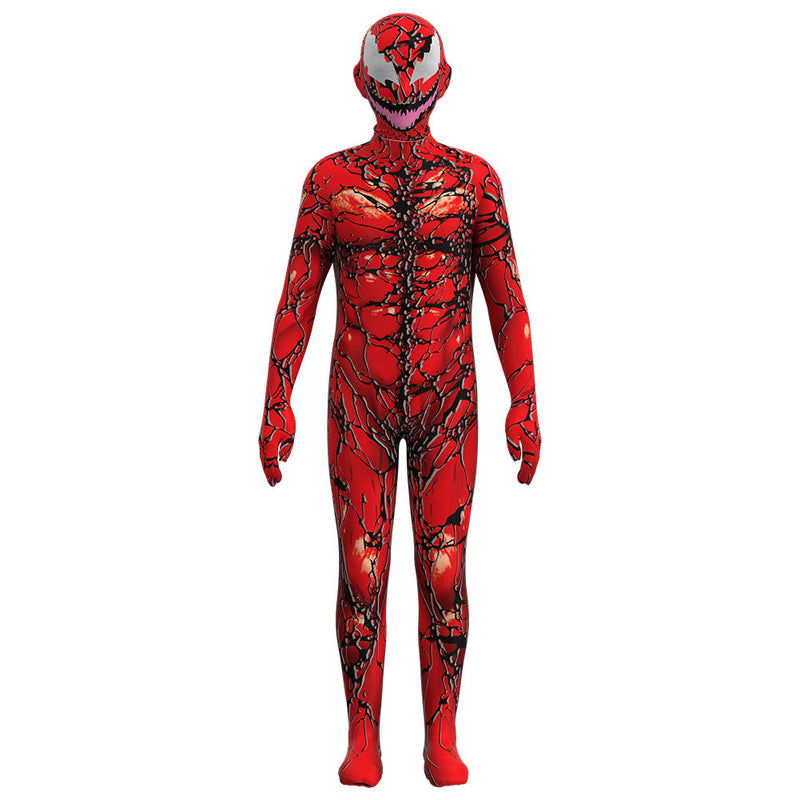 Venom: Let There Be Carnage Carnage Kids Children Halloween 2021 Cosplay Costume