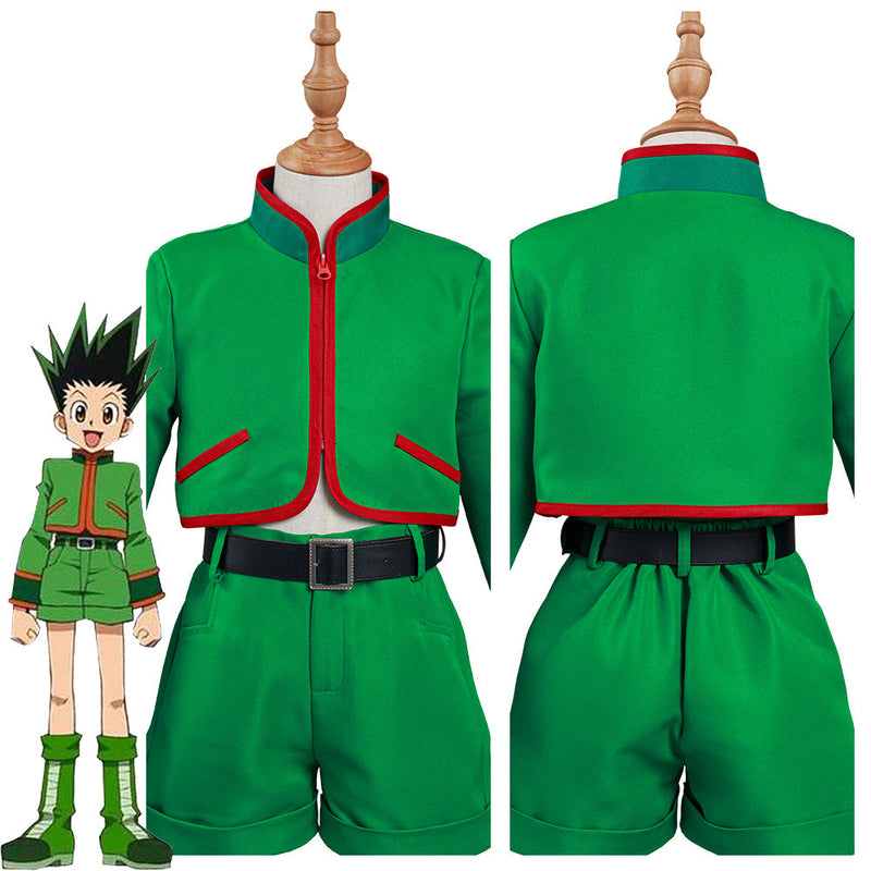 Hunter x Hunter Gon Freecss Halloween Carnival Suit Cosplay Costume for Kids Children