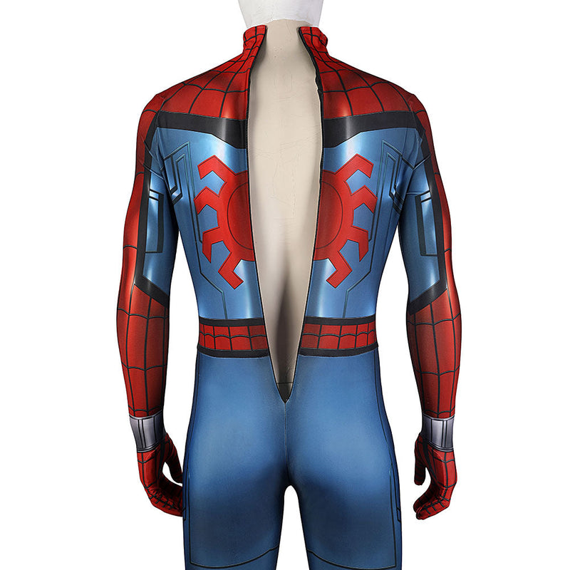 What if -Spider Man Cosplay Costume Jumpsuit Halloween Carnival Suit