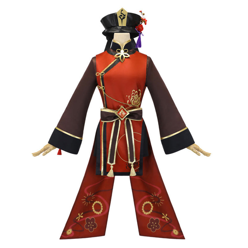 Genshin Impact HuTao Costume Comic-con Carnival Suit Cosplay Costume