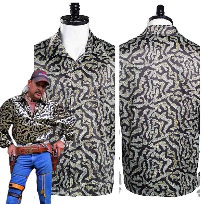 Tiger King Joe Exotic Print Shirt Cosplay Costume