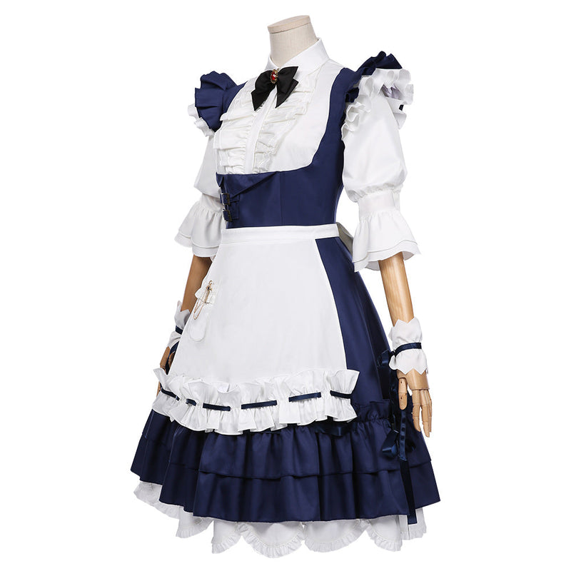 FINAL FANTASY XIV Miqo'te Maid Outfit Halloween Carnival Costume Cosplay Costume