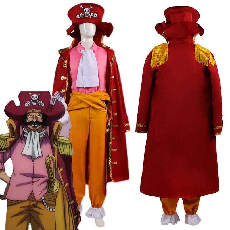 One Piece Gol·D·Roger Halloween Carnival Suit Cosplay Costume