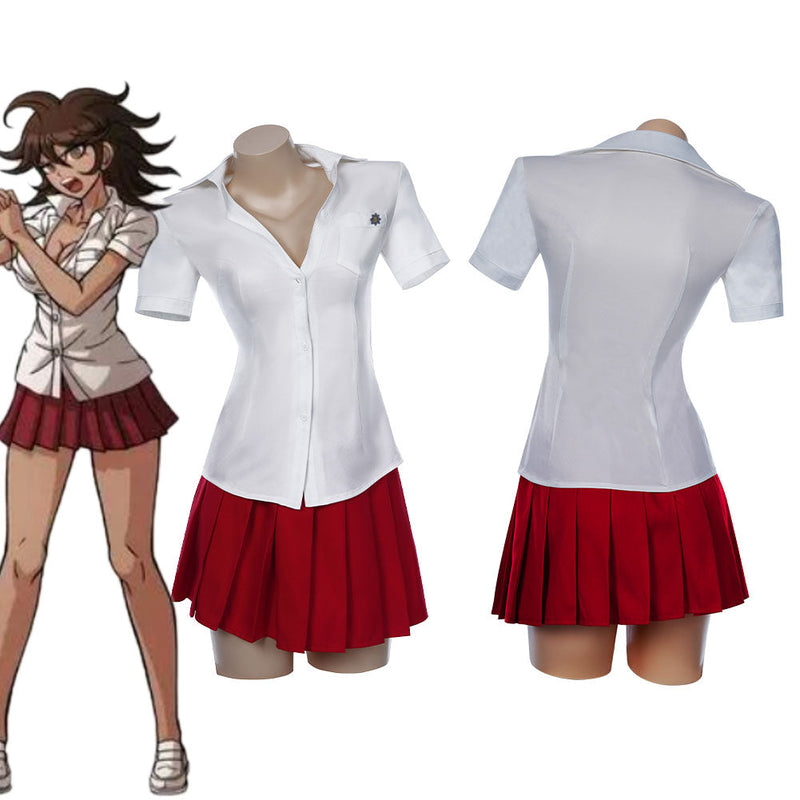 Danganronpa 2: Goodbye Despair Akane Owari Uniform Dress Outfits Halloween Carnival Suit Cosplay Costume