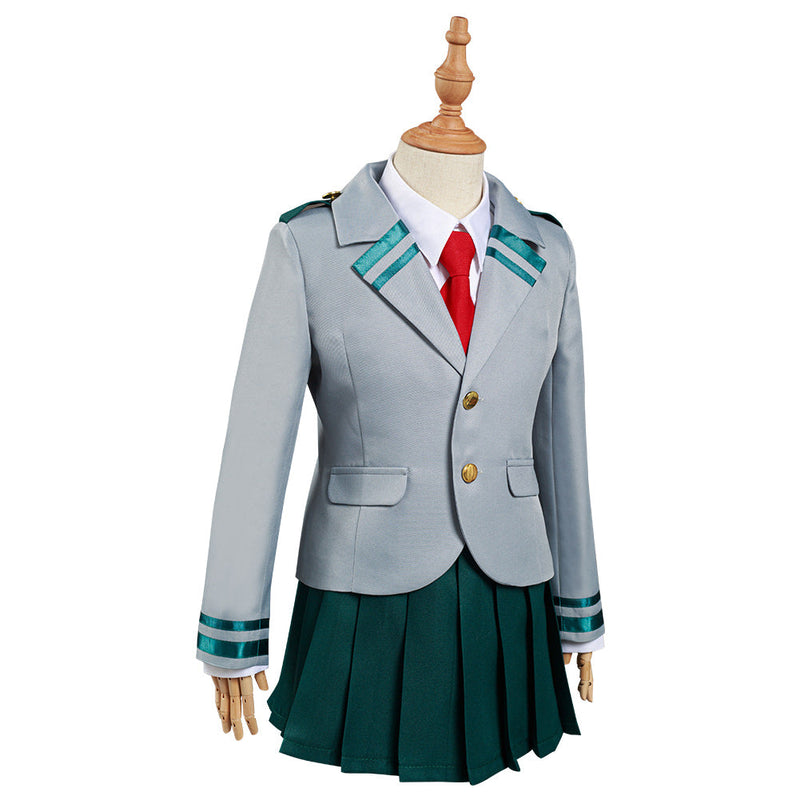 Boku no Hero Academia Ochaco Uraraka Asui Tsuyu Kids Girls Cosplay Costume