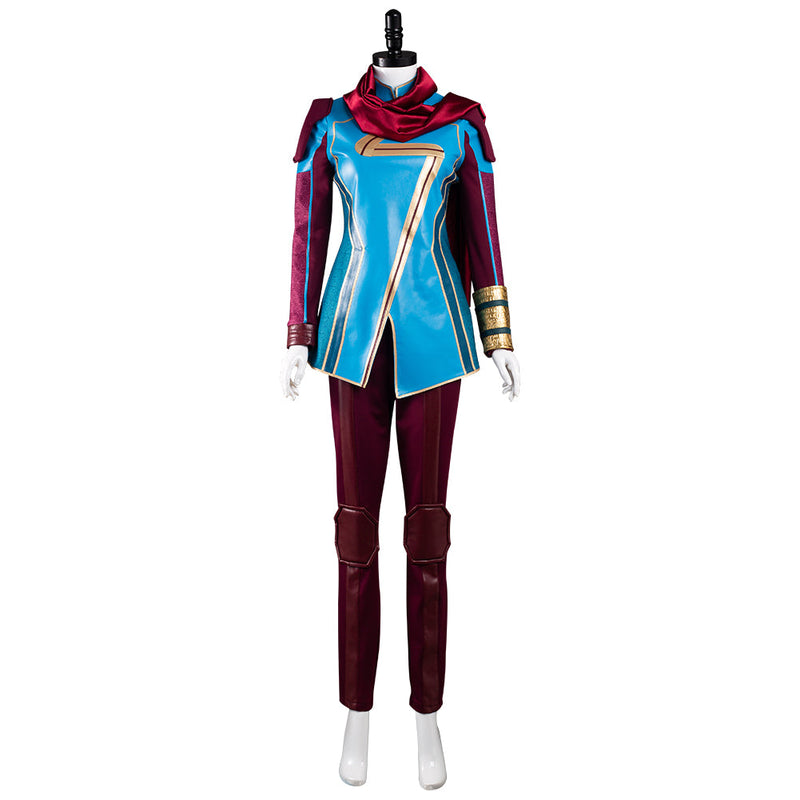 Ms. Marvel 2022 Kamala Khan Outfits Halloween Carnival Suit Cosplay Costume