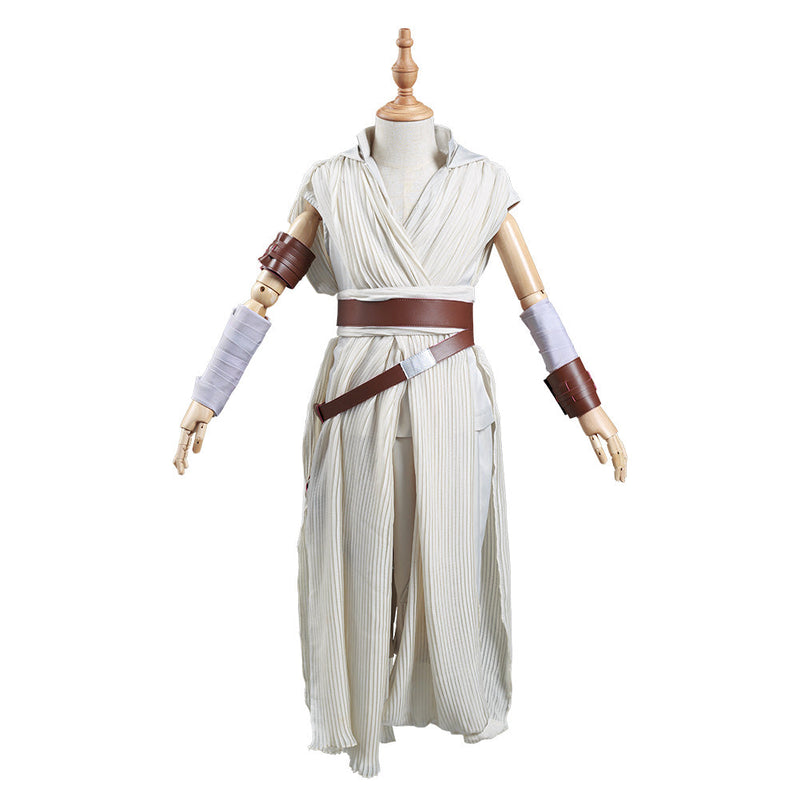 Kids Children Star Wars: The Rise of Skywalker Rey Halloween Cosplay Costume