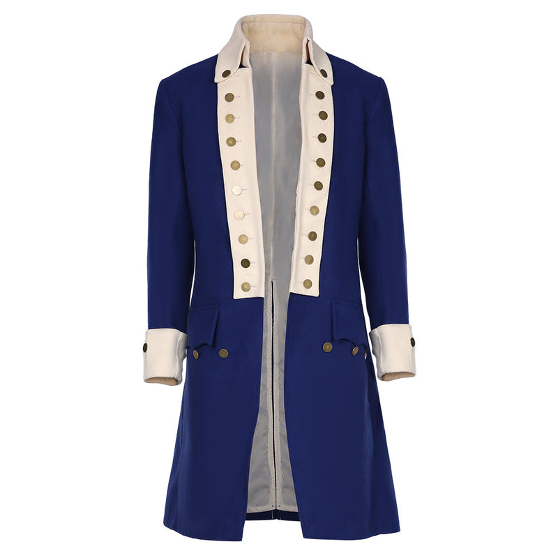 Hamilton Replica Colonial Victorian Edwardian Coat Halloween Carnival Suit Cosplay Costume