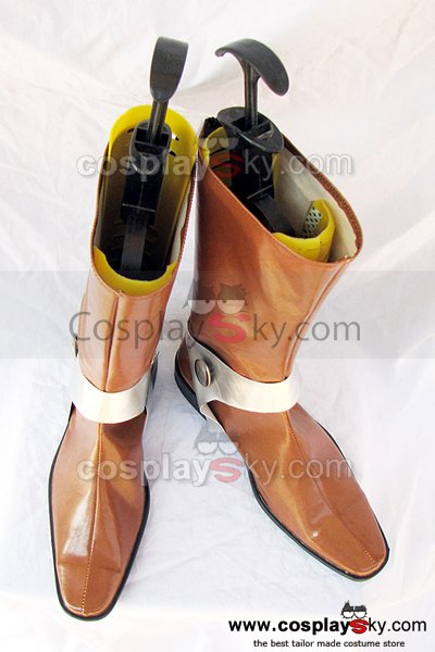 Chrono Trigger Witcher Cosplay Boots Shoes Brown