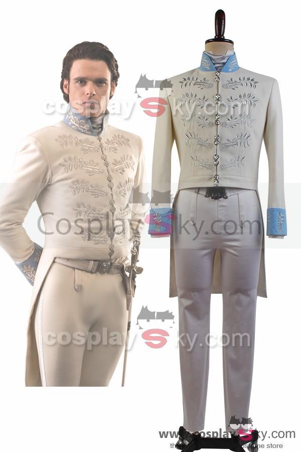 Cinderella 2015 Prince Charming Kit Outfit Cosplay Costume