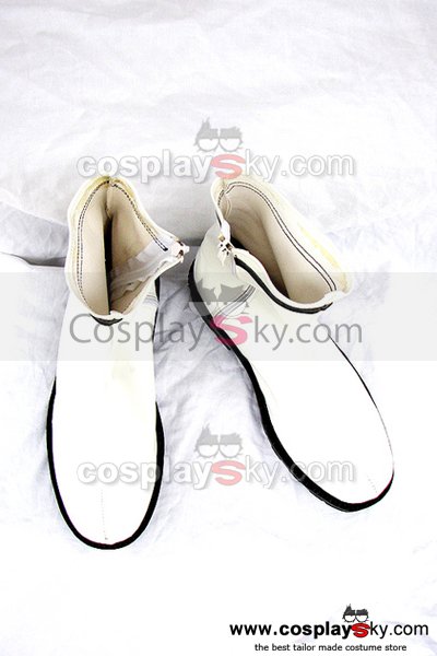 Classical White Boots Shoes Custom Made