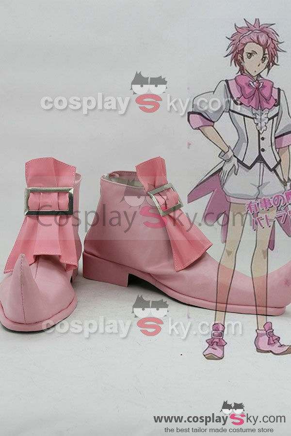 Cute High Earth Defense Club LOVE! Defense Club Ry? Zaou Boots Cosplay Shoes