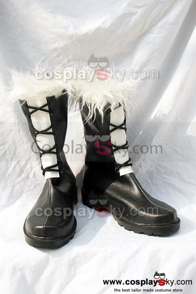 D.Gray-man Cosplay Boots Shoes Black