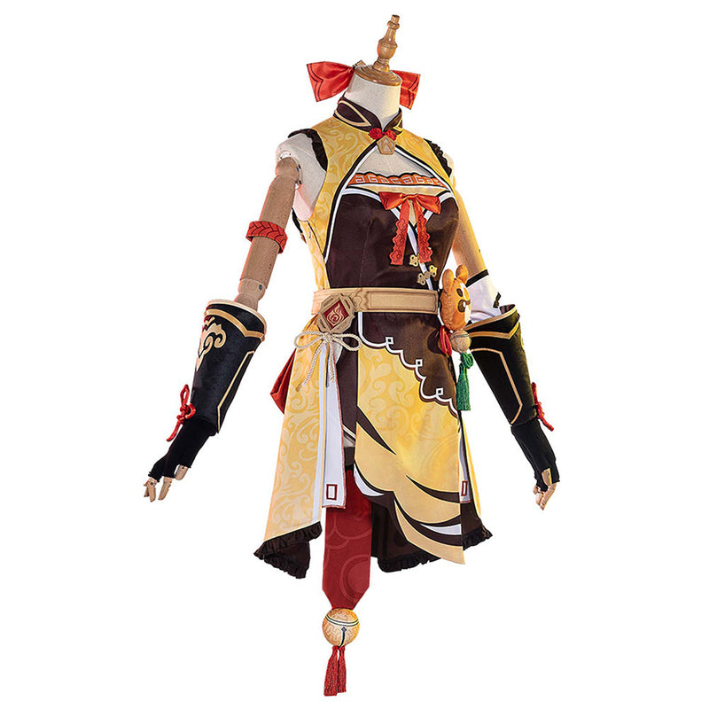 Game Genshin Impact Xiangling Outfits Halloween Carnival Costume Cosplay Costume