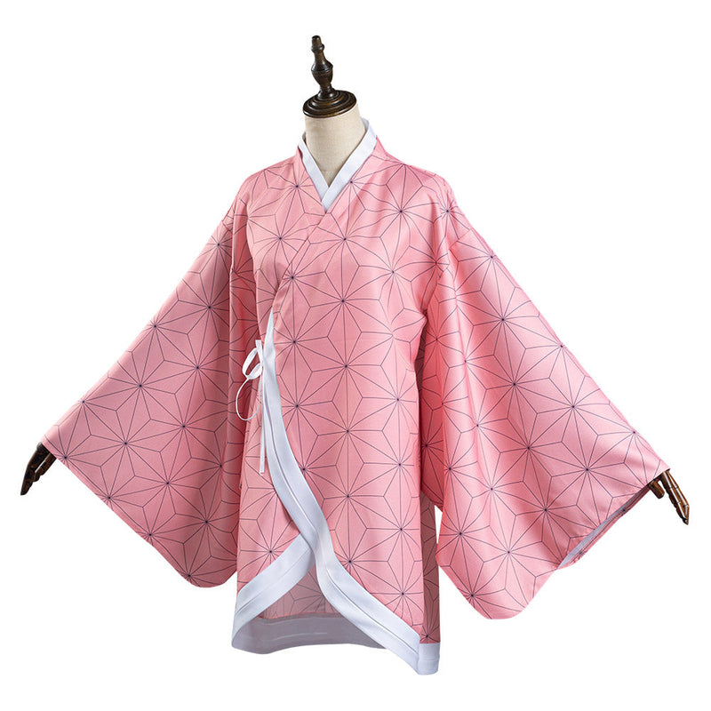 Demon Slayer: Kimetsu no Yaiba Kamado Nezuko Kimono Coat Cosplay Costume