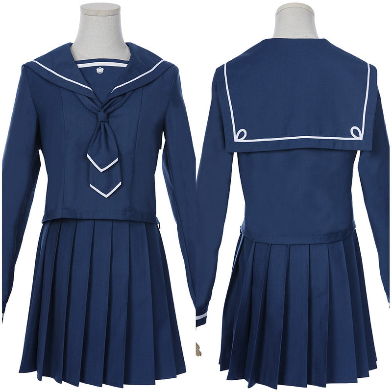 Houkago Teibou Nisshi/Diary of Our Days at the Breakwater Hina Tsurugi JK Uniform Sailor Suit Cosplay Costume