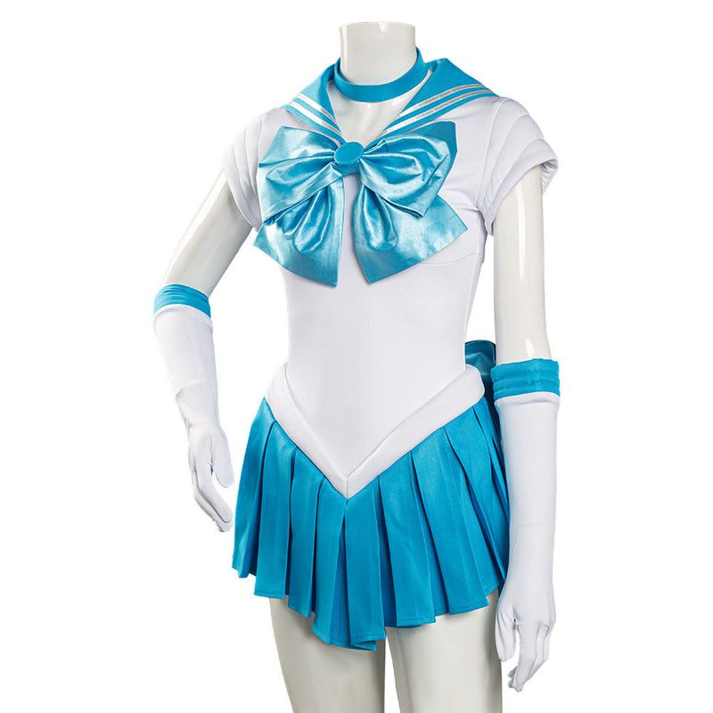 Sailor Moon Mizuno Ami Uniform Dress Outfits Halloween Carnival Suit Cosplay Costume