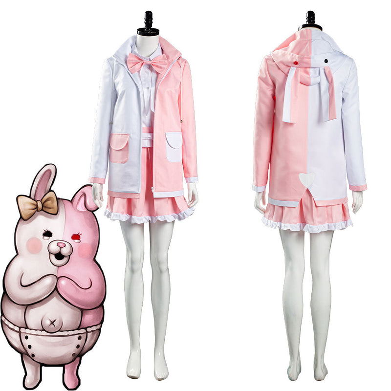 Danganronpa 2 Monomi Uniform Skirt Outfits Halloween Carnival Suit Cosplay Costume