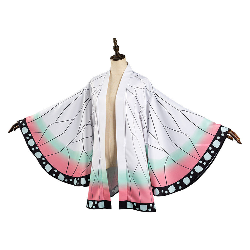 Demon Slayer: Kimetsu no Yaiba Kochou Shinobu Kimono Coat Cosplay Costume