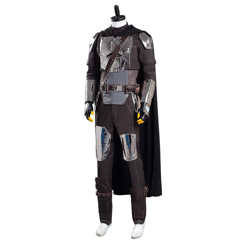 The Mandalorian S2 Beskar Armor Coat Uniform Outfits Halloween Carnival Suit Cosplay Costume