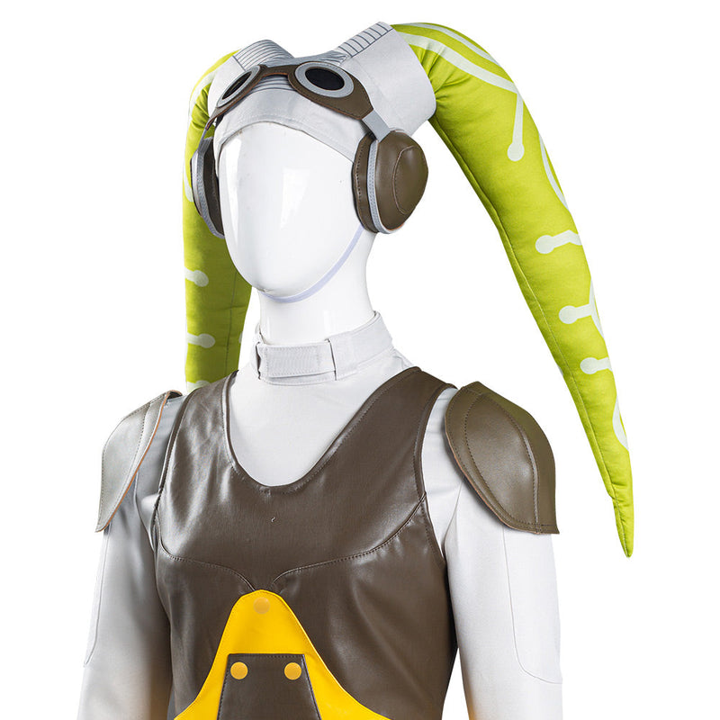 Star Wars Rebels Hera Syndulla Women Vest Pants Outfits Halloween Carnival Suit Cosplay Costume