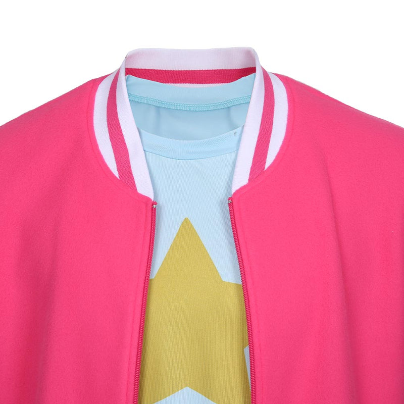 Steven Universe: The Movie-Steven Universe Adult Zip Up Jacket Coat Halloween Carnival Costume Cosplay Costume