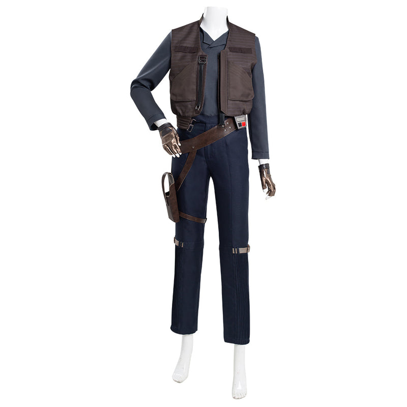 Movie Rogue One: A Star Wars Story - Jyn Erso Halloween Carnival Cosplay Costume