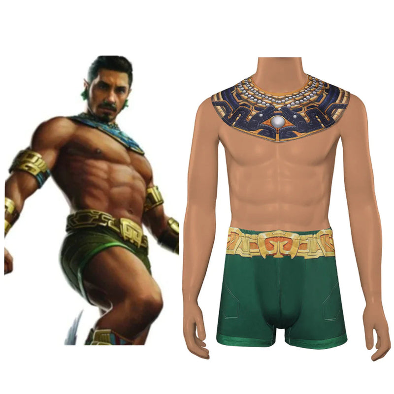 Black Panther: Wakanda Forever Namor Cosplay Costume Collar Cape Shorts Halloween Carnival Suit