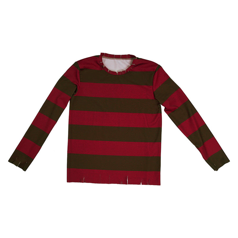 A Nightmare on Elm Street-Munker Street Freddie Kruger Top Shirt Cosplay Costume