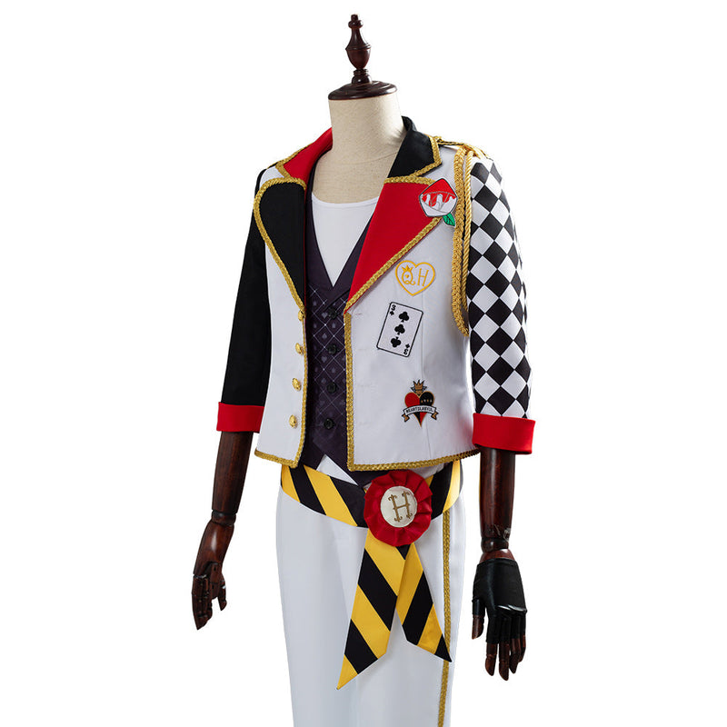 Game Twisted-Wonderland Alice in Wonderland Theme Trey Cosplay Costume