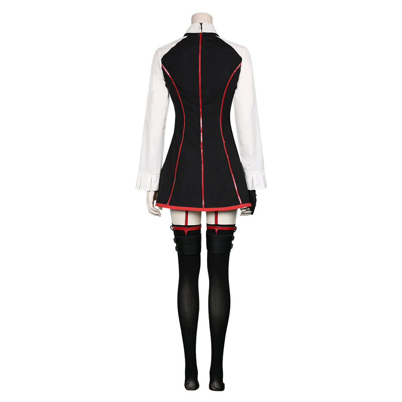 Demon King Academy-Sasha Necron Women Dress Outfit Halloween Carnival Suit Cosplay Costume