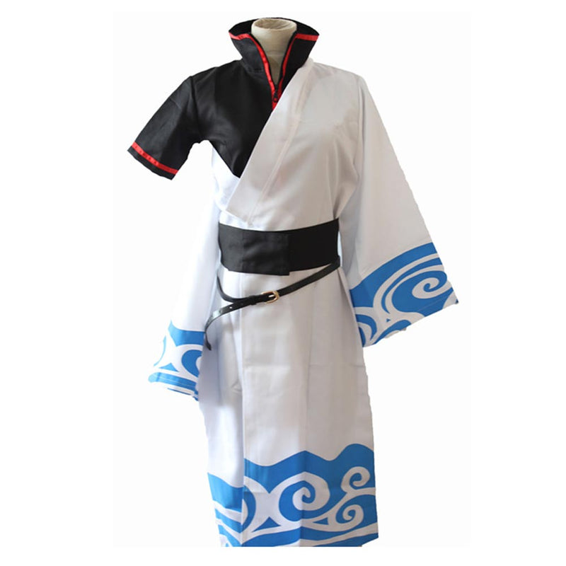 Anime GINTAMA Sakata Gintoki Outfits Halloween Carnival Suit Cosplay Costume