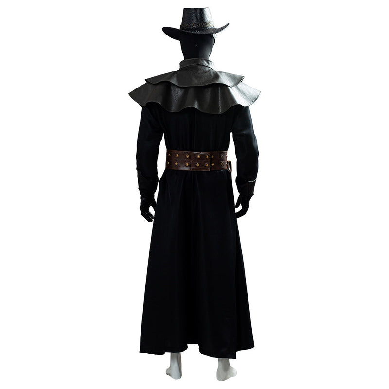 Plague Doctor Steampunk Bird Mask Cape Holloween Costume Cosplay Costume