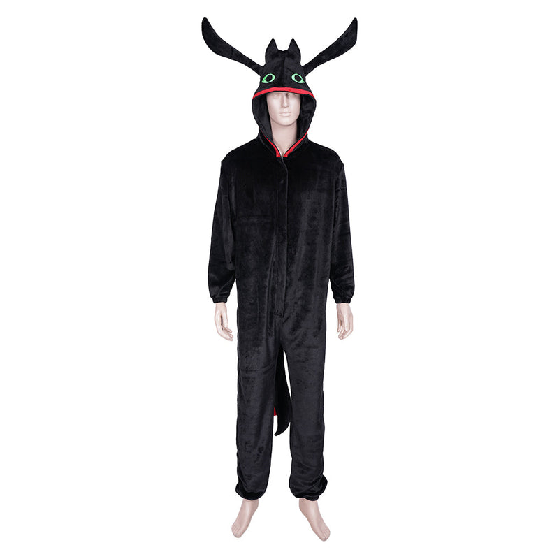 How to train your Dragon·Night Fury Sleepwear Pajams Cosplay Costume