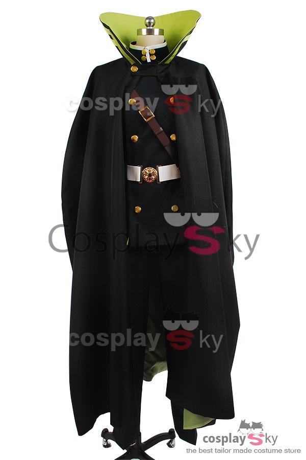 Seraph of the End Yuichiro Hyakuya Uniform Outfit Cosplay Costume