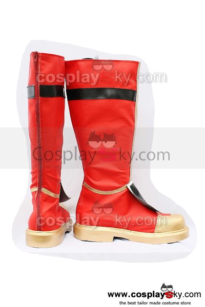 Dynasty Warriors 4 Gongjin Zhou Yu Cosplay Boots Shoes