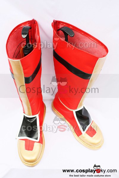 Dynasty Warriors 4 Gongjin Zhou Yu Cosplay Boots Shoes