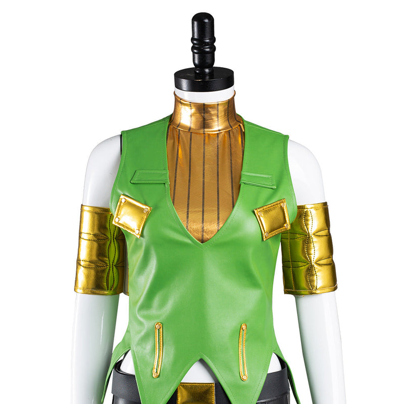 JoJo‘s Bizarre Adventure Ermes Costello Outfits Halloween Carnival Suit Cosplay Costume