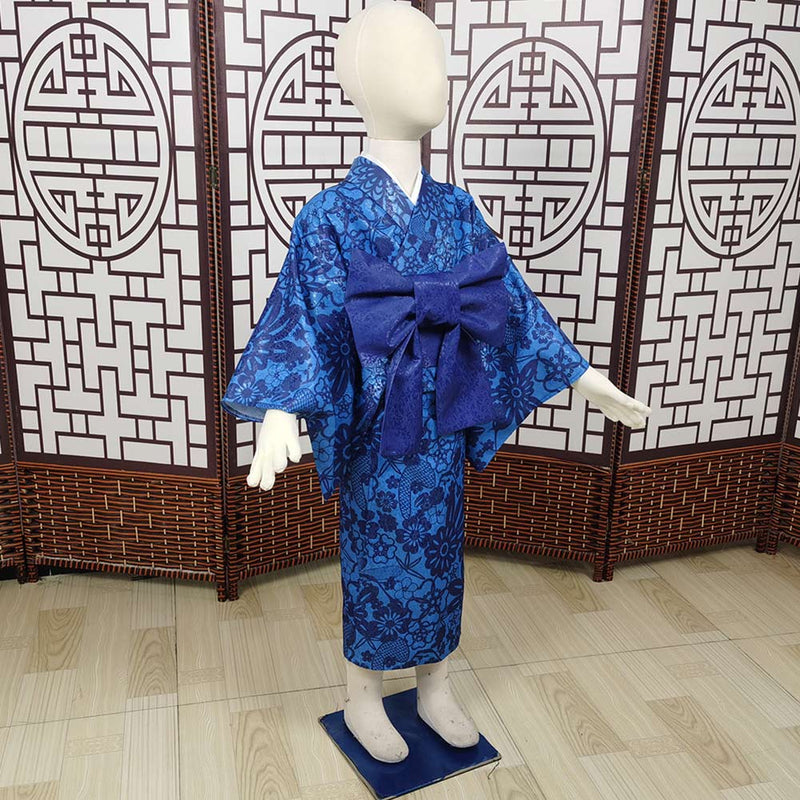 Demon Slayer Hashibira Inosuke Kids Kimono Outfits Halloween Carnival Costume Cosplay Costume