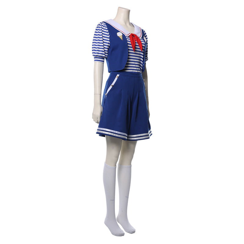 Stranger Things Season 3 Robin Sailor Cosplay Costume