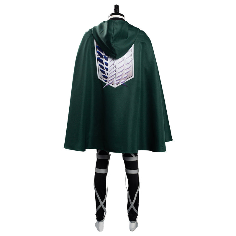 Attack on Titan Shingeki no Kyojin Scouting Legion Halloween Carnival Suit Cosplay Costume