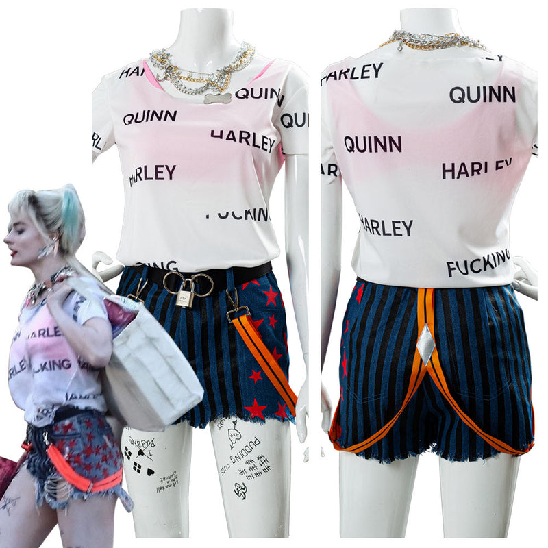 2020 Birds of Prey Harley Quinn Suit Cosplay Costume