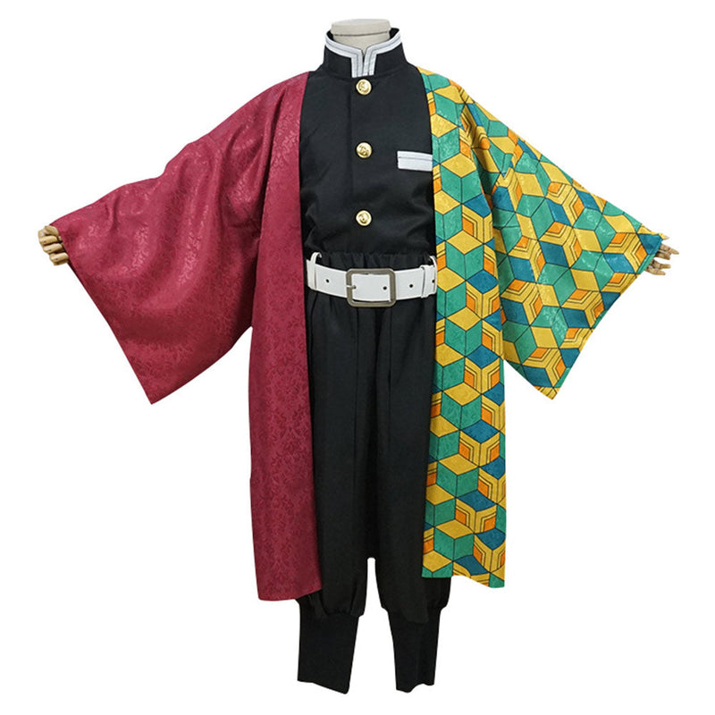 Demon Slayer Tomioka Giyuu Kids Children Uniform Outfit Cosplay Costume Suit Halloween Carnival Suit