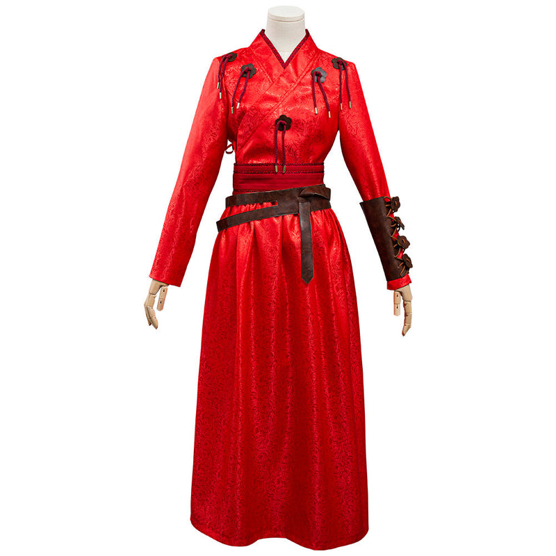 Shang-Chi and the Legend of the Ten Rings Katy Outfits Halloween Carnival Suit Cosplay Costume