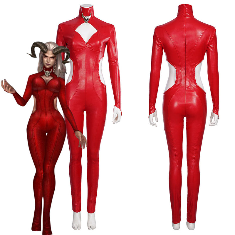 Game Marvel Future Fight-Satana Jumpsuit Romper Outfits Halloween Carnival Suit Cosplay Costume