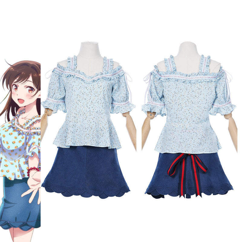 Rent A Girlfriend Ichinose Chizuru/Mizuhara Chizuru Women Cosplay Costume