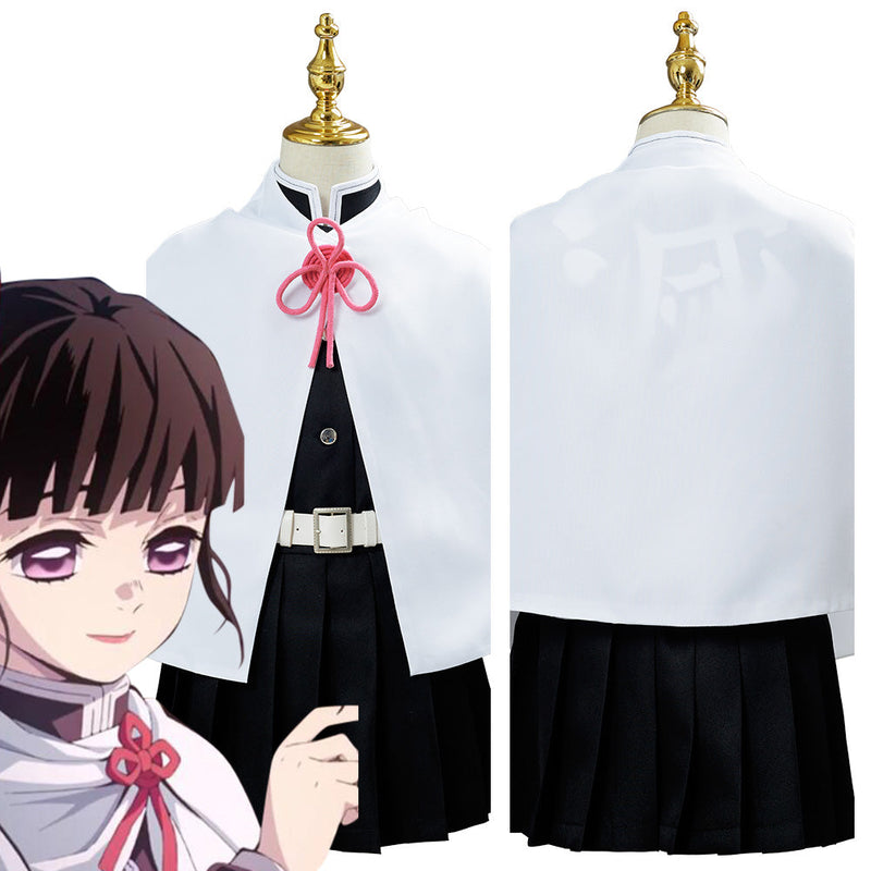 Kids Children Demon Slayer: Kimetsu no Yaiba Tsuyuri Kanawo Uniform Halloween Carnival Cosplay Costume