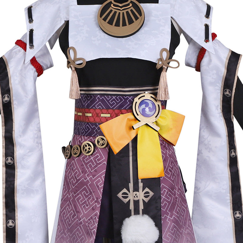 Genshin Impact Kujo Sara Outfits Halloween Carnival Suit Cosplay Costume